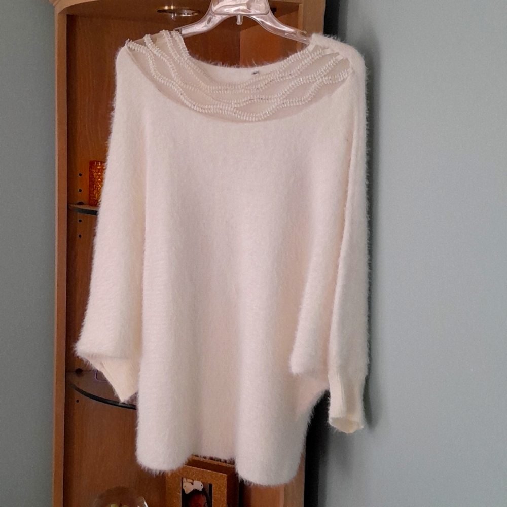 White sweater